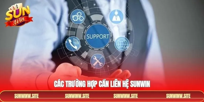 Các vấn đề cần đến sự hỗ trợ từ nhân viên CSKH