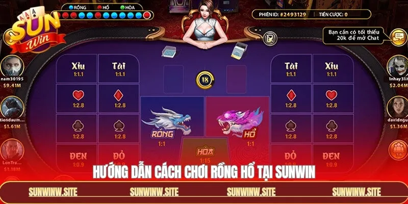 Chỉ dẫn cách tham gia Dragon Tiger đơn giản trên hệ thống