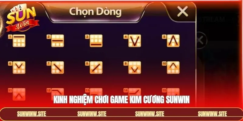 Bật mí những chiến thuật chinh phục kim cương Sunwin